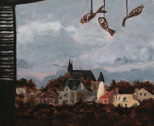 Sainte Adresse - 8F(46x38) - huile sur toile